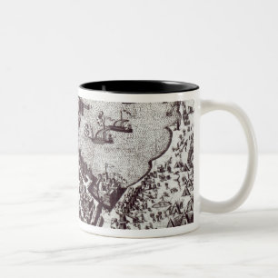 Caneca De Café Em Dois Tons Tripoli, c.1550 %pipe %