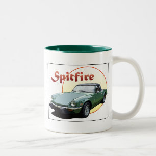 Caneca De Café Em Dois Tons Triumph Spitfire