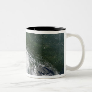 Caneca De Café Em Dois Tons Tropical Storm Bertha