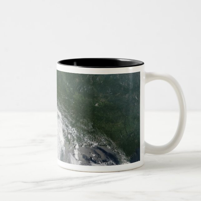 Caneca De Café Em Dois Tons Tropical Storm Bertha (Direita)