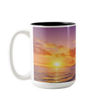 Tropical Sunset Mug | Montanha de Palmeiras Vibran