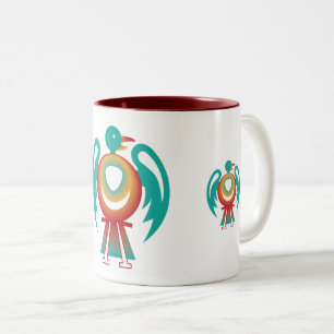 Caneca De Café Em Dois Tons trovoador v2
