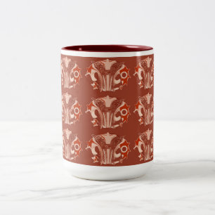 Caneca De Café Em Dois Tons Trufas de chocolate