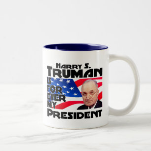 Caneca De Café Em Dois Tons Truman para sempre