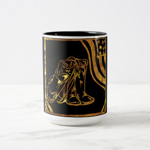 CANECA DE CAFÉ EM DOIS TONS TRUMP