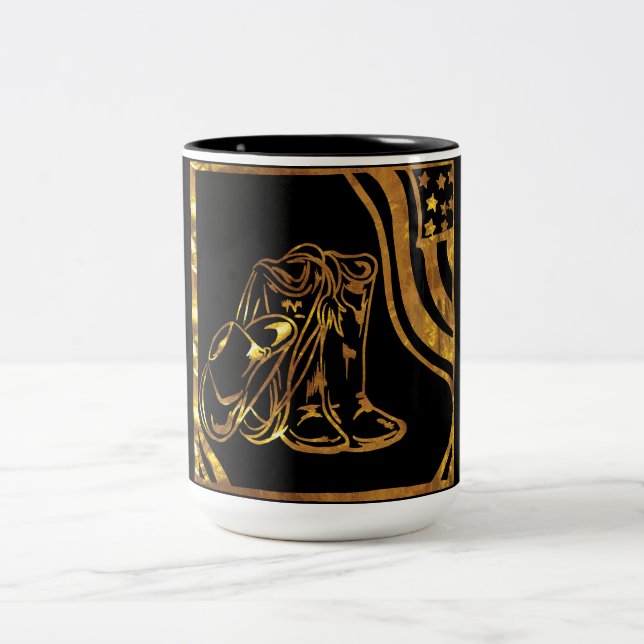 CANECA DE CAFÉ EM DOIS TONS TRUMP (Centro)