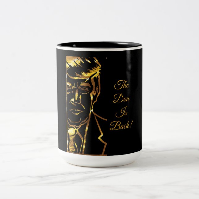 CANECA DE CAFÉ EM DOIS TONS TRUMP 2024 (Centro)