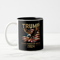 Trump 2024 Retome América Bandeira Americana Trump