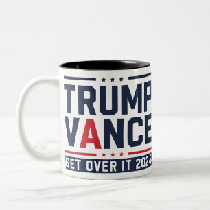 Caneca De Café Em Dois Tons Trump Ganhou Eleição 2024 Presidente Trump Vance