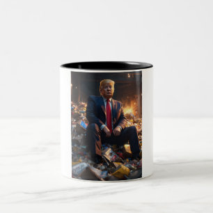 Caneca De Café Em Dois Tons Trump "Mug" Shot Mug