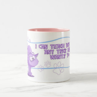 Caneca De Café Em Dois Tons Truques do gato
