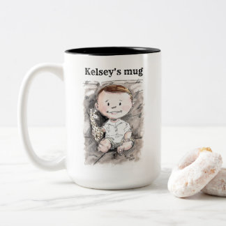 CANECA DE CAFÉ EM DOIS TONS TSB2