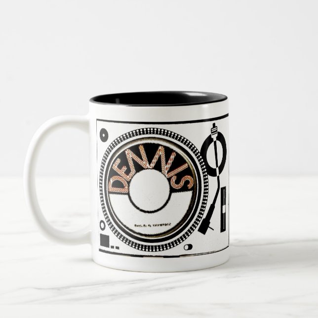 CANECA DE CAFÉ EM DOIS TONS TST /DENNIS BRAND (Esquerda)