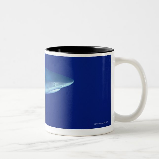 Caneca De Café Em Dois Tons Tubarão (Direita)