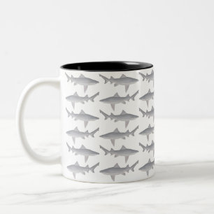 Caneca De Café Em Dois Tons Tubarão-Anca