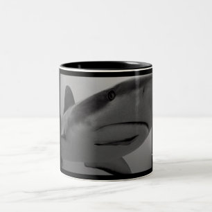 Caneca De Café Em Dois Tons Tubarão das caraíbas do recife
