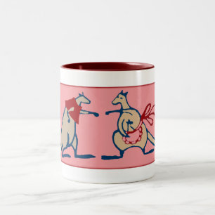 Caneca De Café Em Dois Tons Tuffies