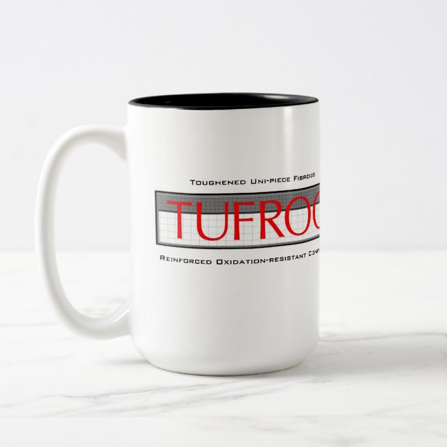 Caneca De Café Em Dois Tons TUFROC v2g (Esquerda)