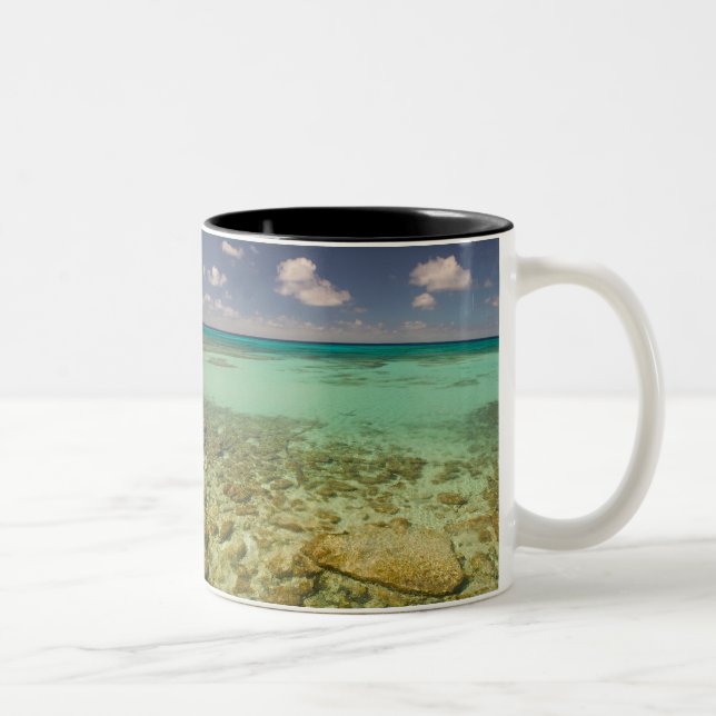 Caneca De Café Em Dois Tons Turks e Caicos, Grand Turk Island, Cockburn 2 (Direita)