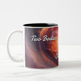 Caneca De Café Em Dois Tons Twin Flames 007