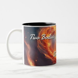 Caneca De Café Em Dois Tons Twin Flames 009
