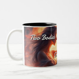 Caneca De Café Em Dois Tons Twin Flames 013
