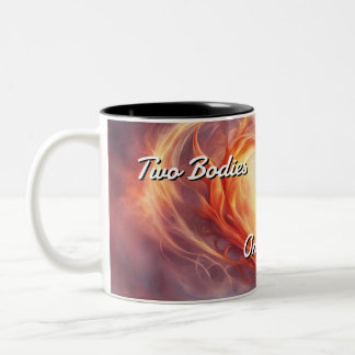 Caneca De Café Em Dois Tons Twin Flames 020