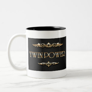 Caneca De Café Em Dois Tons Twin Power!