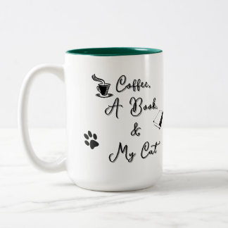 Caneca De Café Em Dois Tons Two-tone Mug 15 oz (dark green)