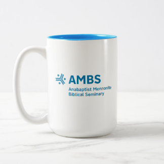 Caneca De Café Em Dois Tons Two-tone mug with AMBS logo