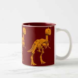 Caneca De Café Em Dois Tons Tyrannosaurus tricktrata