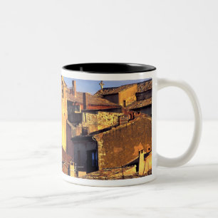 Caneca De Café Em Dois Tons UE, França, Provença, Vaucluse, Roussillon. 3
