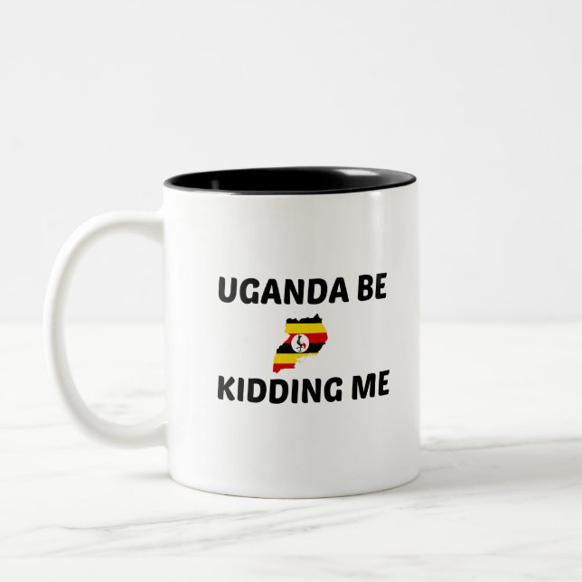 CANECA DE CAFÉ EM DOIS TONS UGANDA ESTÁ ME BRINCANDO (Esquerda)