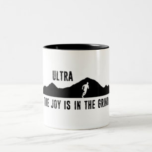 Caneca De Café Em Dois Tons Ultra, A Alegria Está No Grind