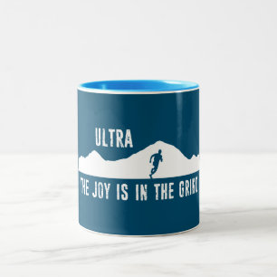 Caneca De Café Em Dois Tons Ultra, A Alegria Está No Grind
