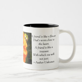 Caneca De Café Em Dois Tons Um amigo…