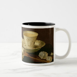 Caneca De Café Em Dois Tons Um bule de Yixing e uma porcelana chinesa
