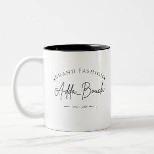 Caneca De Café Em Dois Tons um copo Adda_Bouch