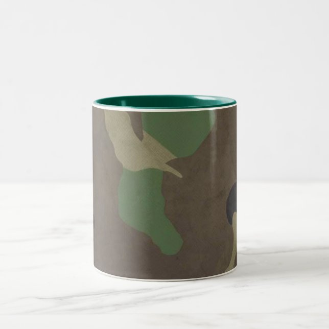 Caneca De Café Em Dois Tons Um copo alto de Joe… (Centro)