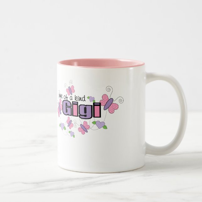 Caneca De Café Em Dois Tons Um de um Gigi amável (Direita)