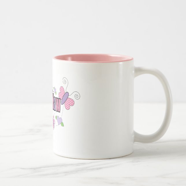 Caneca De Café Em Dois Tons Um de um MeeMaw amável (Direita)