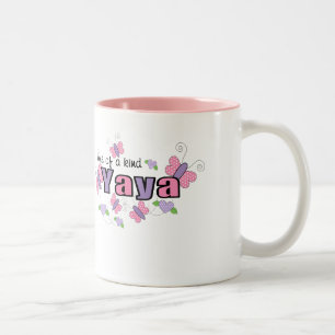 Caneca De Café Em Dois Tons Um de um YaYa amável