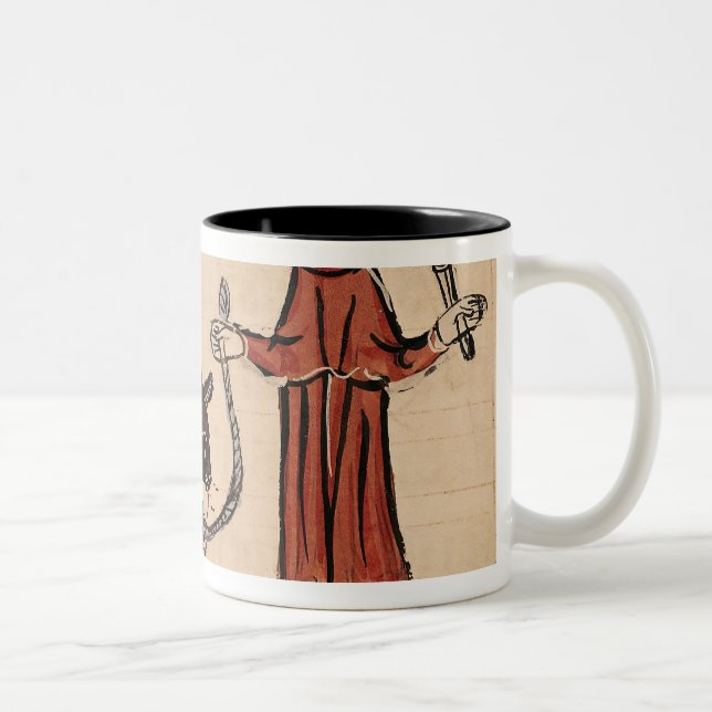 Caneca De Café Em Dois Tons Um depositário do urso, 'de Decrets de Gratien' (Direita)
