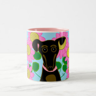 Caneca De Café Em Dois Tons Um dia jazzístico