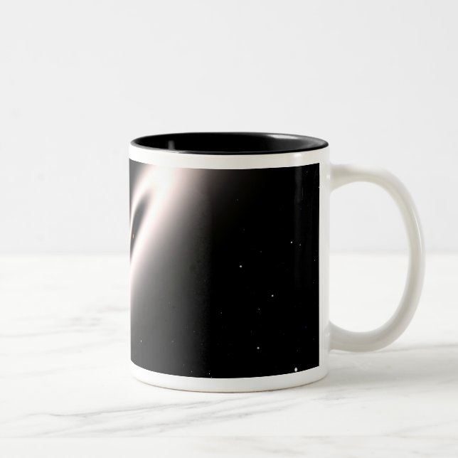 Caneca De Café Em Dois Tons Um disco protoplanetário (Direita)