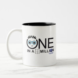 Caneca De Café Em Dois Tons Um em meio milhão - Mug de café com duas tonalidad