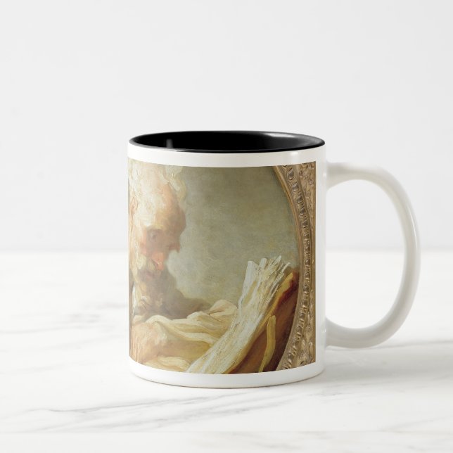 Caneca De Café Em Dois Tons Um filósofo, c.1764 (Direita)