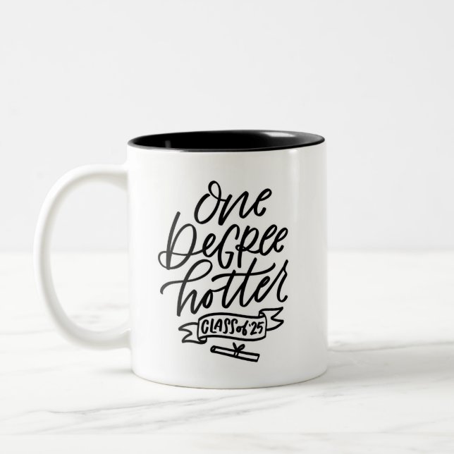 Caneca De Café Em Dois Tons Um Grau Mais Hotor 2025 Handlettered (Esquerda)