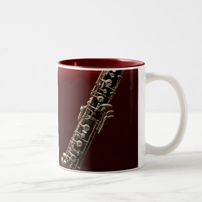 Caneca De Café Em Dois Tons Um instrumento musical (Direita)