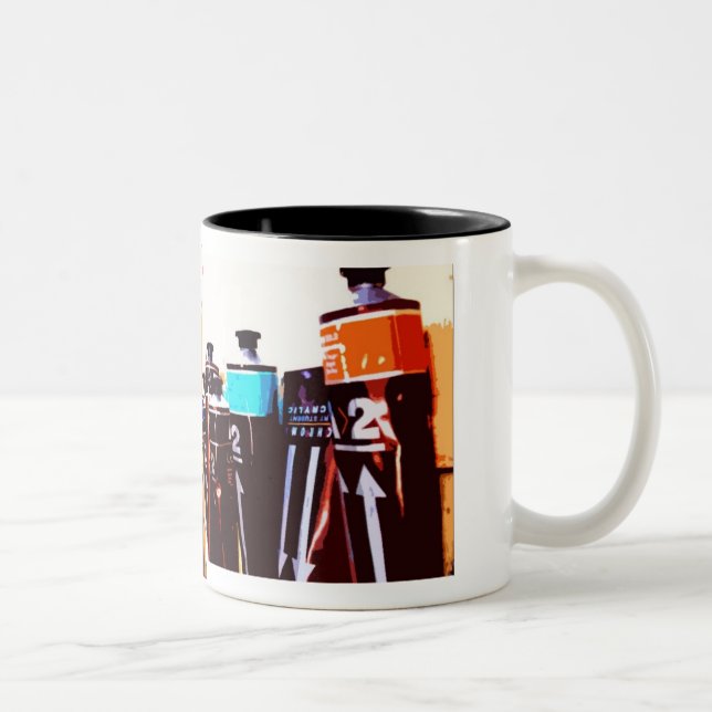 Caneca De Café Em Dois Tons Um melhor amigo dos pintores (Direita)